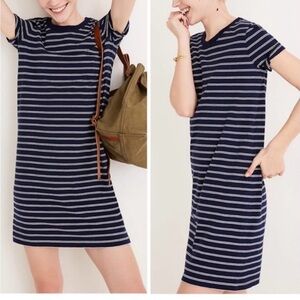 Madewell Stripe T-Shirt Dress